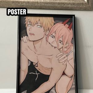 Chainsaw Man Power Anime Poster